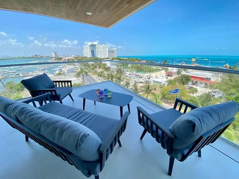 شقة Panoramic Penthouse كانكون